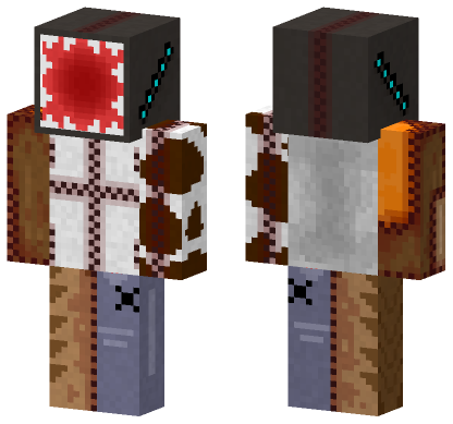 Stitched Horror Creature Minecraft Bedrock skin