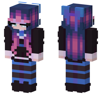 Stocking 4956718 Minecraft Bedrock skin