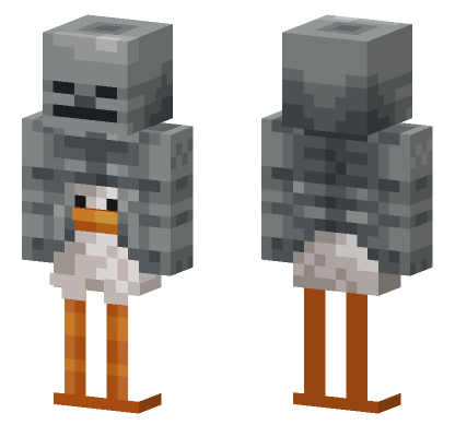 Stone Golem Skin Minecraft Bedrock skin