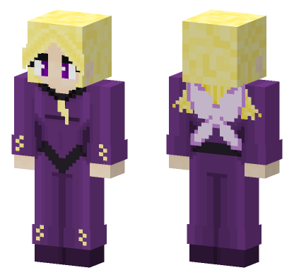 Storm the Lightning Fairy Minecraft Bedrock skin