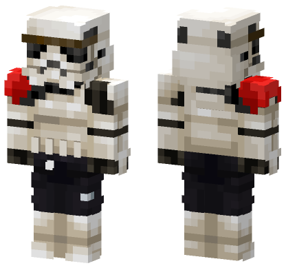 Stormtrooper 2 Minecraft Bedrock skin