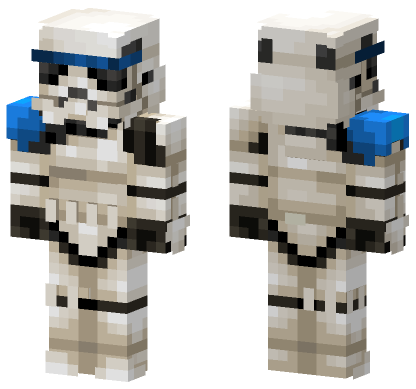 Stormtrooper 3 Minecraft Bedrock skin