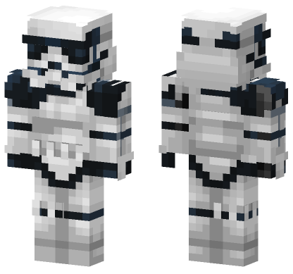 Stormtrooper Skin Minecraft Bedrock skin