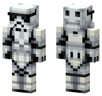 Stormtrooper Skin Minecraft Bedrock skin