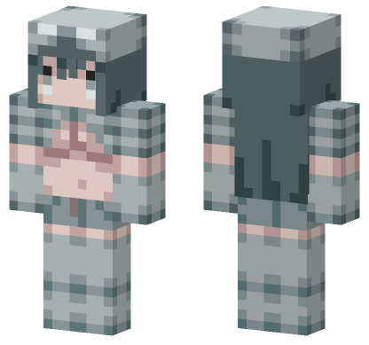 Stray Skin Minecraft Bedrock skin