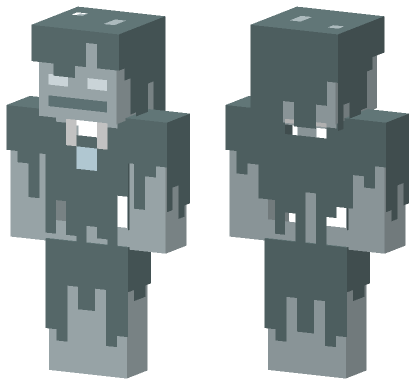 Stray Skin Minecraft Bedrock skin