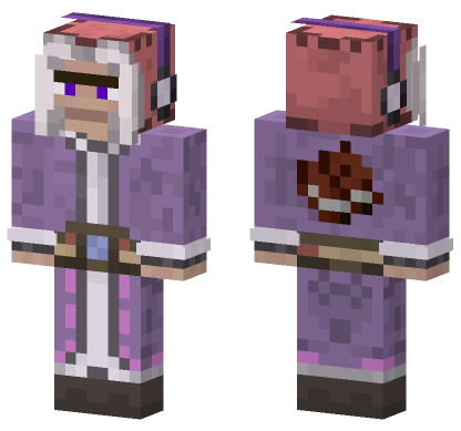 Striding Hero Villager 2 Minecraft Bedrock skin