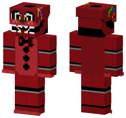 Stuffed Suit Fnaf Minecraft Bedrock skin
