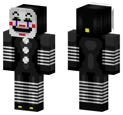 Stylised Puppet Minecraft Bedrock skin