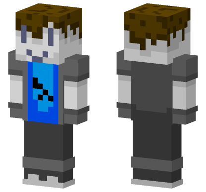 Stylized Bacon Gloves Minecraft Bedrock skin