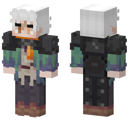 Subaru Gluttony Outfit Minecraft Bedrock skin