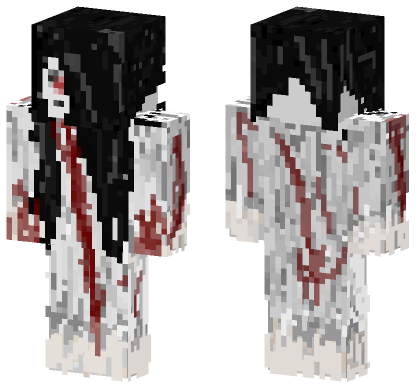 Sudako Girl Of The Well Minecraft Bedrock skin