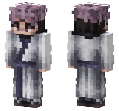 Sukuna Robe Minecraft Bedrock skin