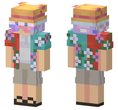 Summer Dream Skin 4 Minecraft Bedrock skin