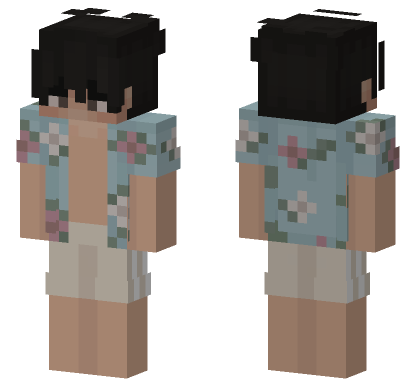 Summer Dream Skin 9 Minecraft Bedrock skin