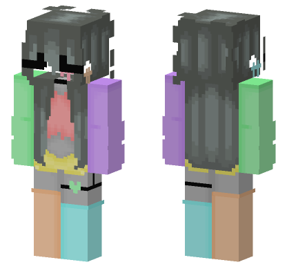 Summer Faceless Minecraft Bedrock skin