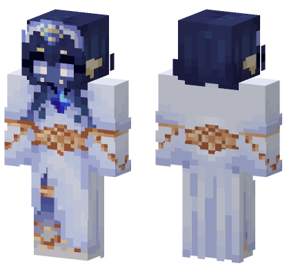 Sunbelle Seawave Nacre Minecraft Bedrock skin