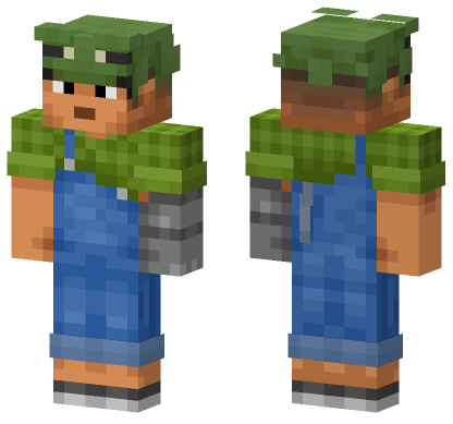 Sunny Cold Frog Minecraft Bedrock skin