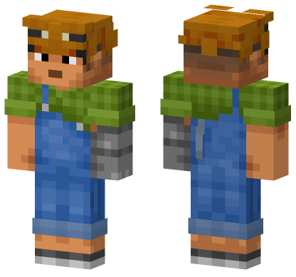 Sunny Temperate Frog Minecraft Bedrock skin