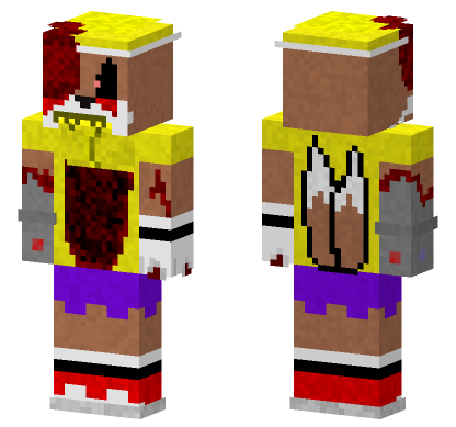 Super Neriksha Exe Minecraft Bedrock skin