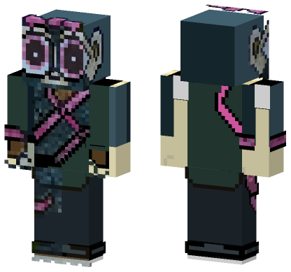 Super Ninja Monkey Minecraft Bedrock skin