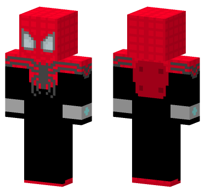 Superior Spider-Man Skin Minecraft Bedrock skin