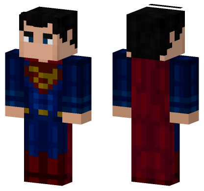 Superman Skin Minecraft Bedrock skin
