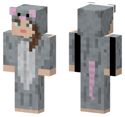 Survid Rat Onesie Minecraft Bedrock skin