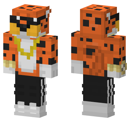 Swag Cheeto Leopard Minecraft Bedrock skin
