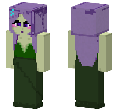 Swamp Witch Minecraft Bedrock skin
