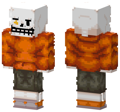 Swap Papyrus Bad Time Minecraft Bedrock skin