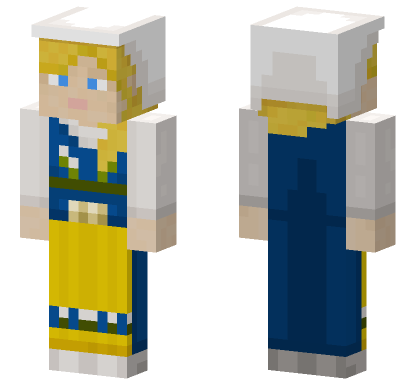 Swedish Alex Minecraft Bedrock skin