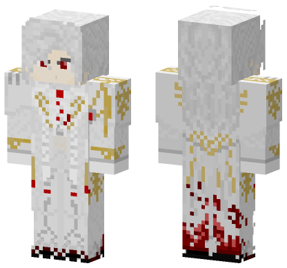 Sylus Lads Silver Wing Fiend Minecraft Bedrock skin