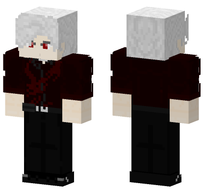 Sylus Love And Deepspace Mist Skin Minecraft Bedrock skin