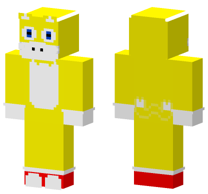 Tails Piggy Normal Minecraft Bedrock skin