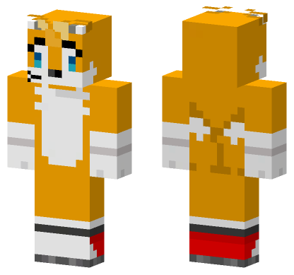 Tails Rings Calamity Minecraft Bedrock skin