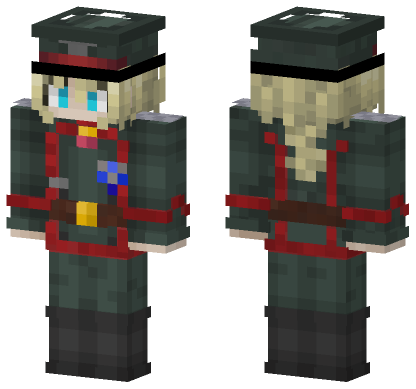 Tanyadegurchaff Military Uniform Minecraft Bedrock skin