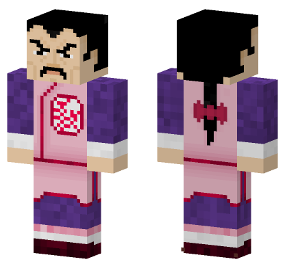 Tao Pai Pai Dragon Ball Minecraft Bedrock skin