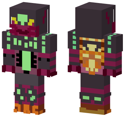 Tarantulas Transformers BW Minecraft Bedrock skin