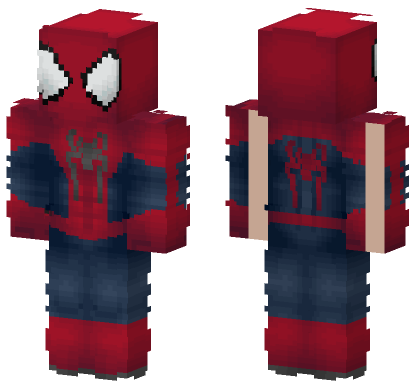 Tasm 2 Spider Man Minecraft Bedrock skin