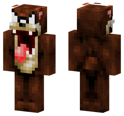 Tasmanian Devil Skin Minecraft Bedrock skin