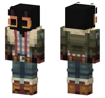 Tazz Aventureiro Minecraft Bedrock skin
