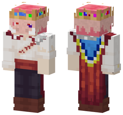 Technoblade Shall Never Die Minecraft Bedrock skin