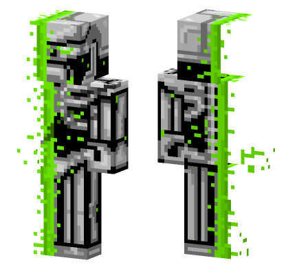 Teleportation War Drone 2 Minecraft Bedrock skin