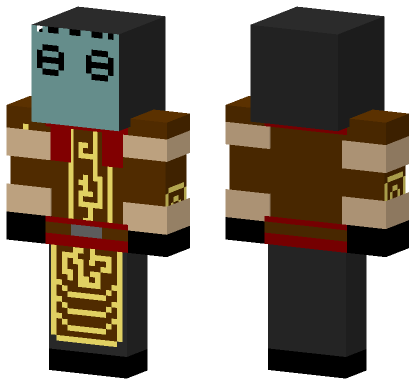 Telvanni Robes And Mask Minecraft Bedrock skin