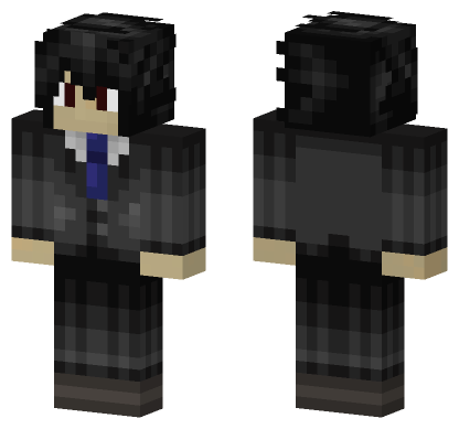 Teru Mikami Suit Minecraft Bedrock skin