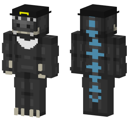 Thanksgiving Godzilla Minecraft Bedrock skin