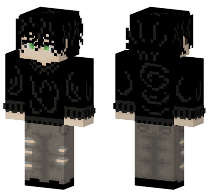 The Coffin of Andy and Leyley Minecraft Bedrock skin