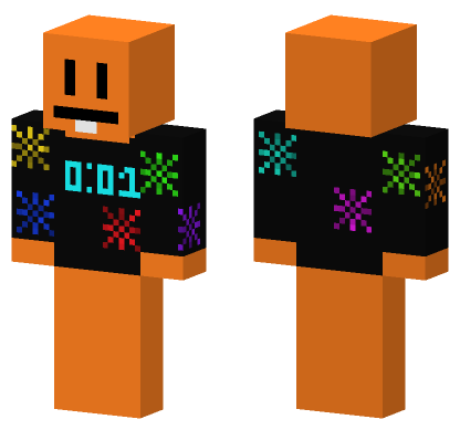 The Countdown Skin Minecraft Bedrock skin