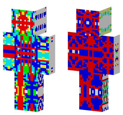 The Drawing Minecraft Bedrock skin